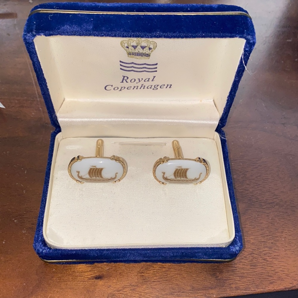 Royal Copenhagen vintage cufflinks